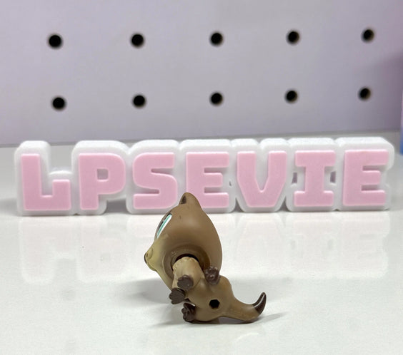 Authentic Littlest Pet Shop LPS #1609 Brown Otter