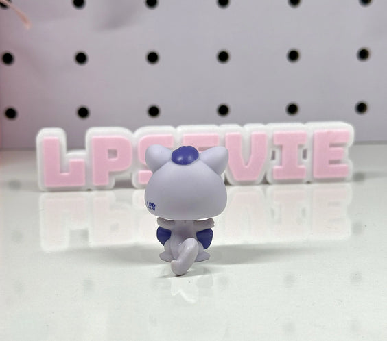 Littlest Pet Shop No # LPS Authentic Mystery Lavender Purple Sugar Glider Blue