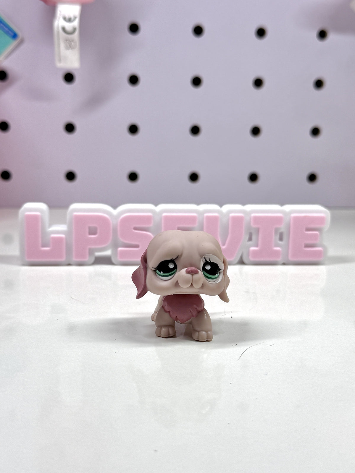 Authentic Littlest Pet Shop LPS #1040 Pink St. Bernard
