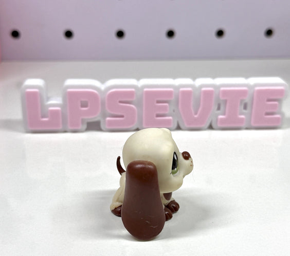 Authentic Littlest Pet Shop LPS #1594 Basset Hound