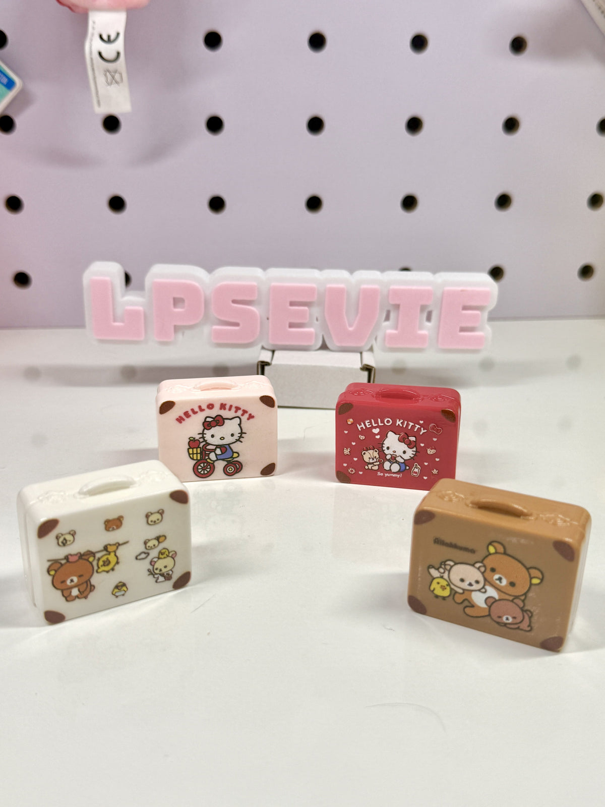 Miniature Suitcase for LPS | Opening Dollhouse Travel Case Accessory
