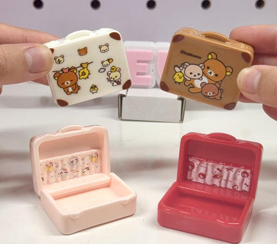 Miniature Suitcase for LPS | Opening Dollhouse Travel Case Accessory