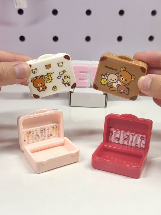 Miniature Suitcase for LPS | Opening Dollhouse Travel Case Accessory