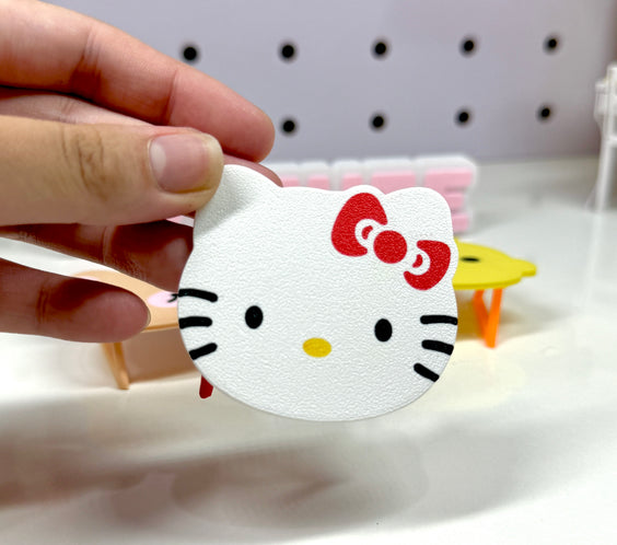 Miniature Kawaii Character Tables | Dollhouse & Figure Display