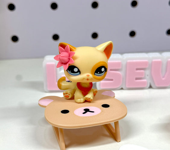 Miniature Kawaii Character Tables | Dollhouse & Figure Display