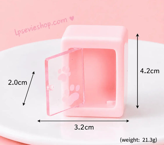 Miniature Pink Furniture Set of 3 | LPS Accessories & Dollhouse Storage