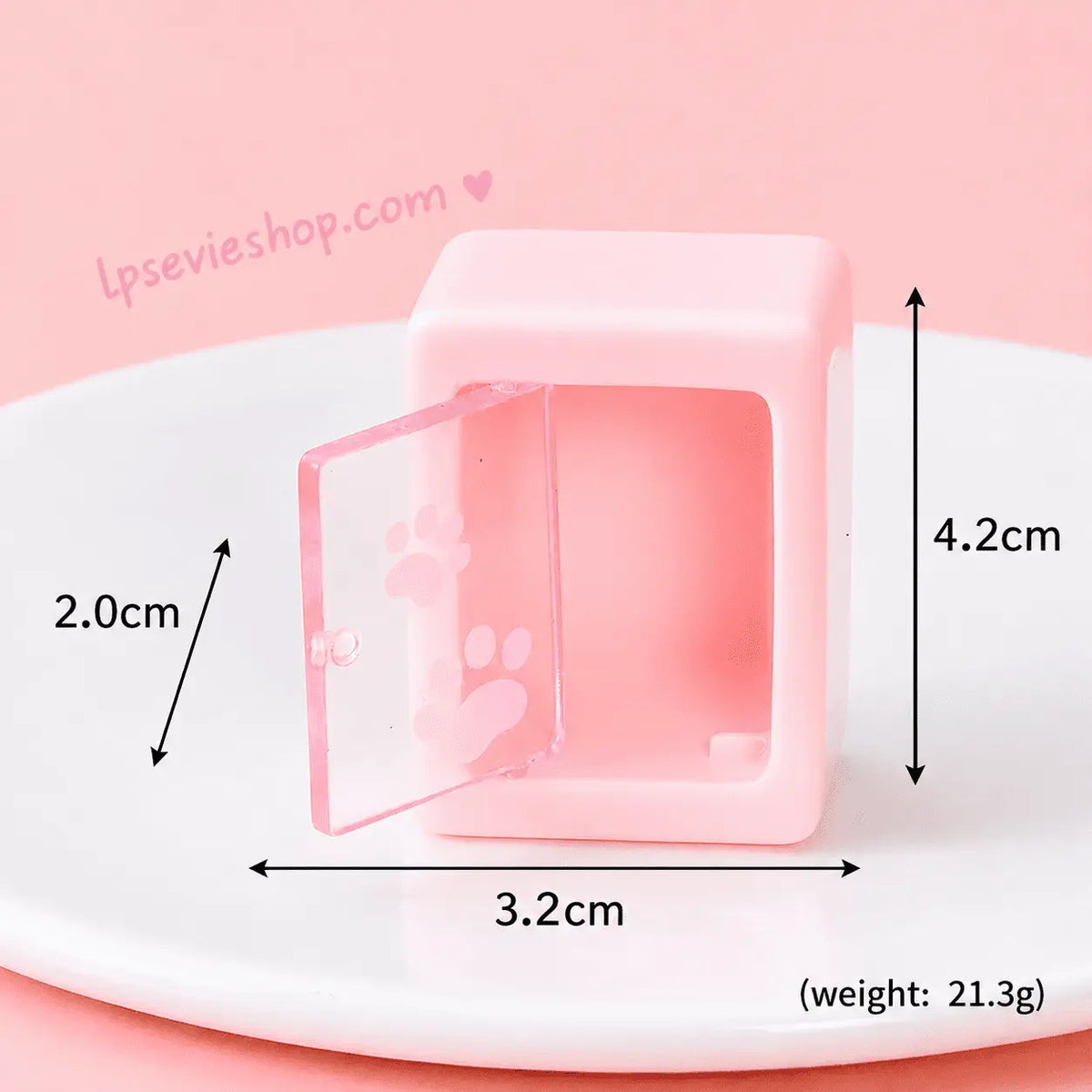 Miniature Pink Furniture Set of 3 | LPS Accessories & Dollhouse Storage