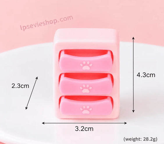 Miniature Pink Furniture Set of 3 | LPS Accessories & Dollhouse Storage