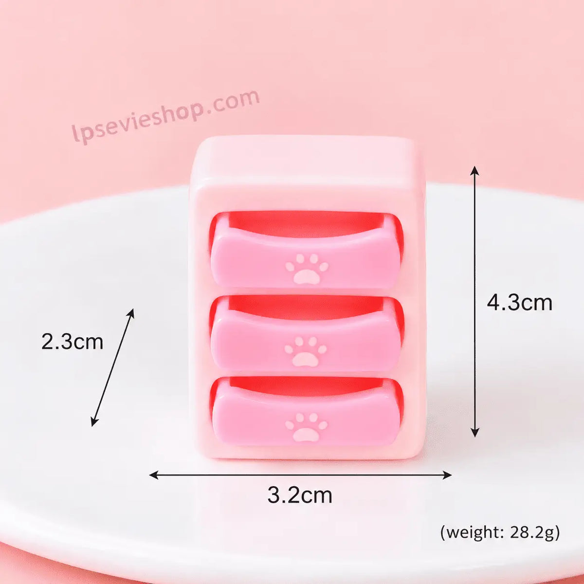 Miniature Pink Furniture Set of 3 | LPS Accessories & Dollhouse Storage